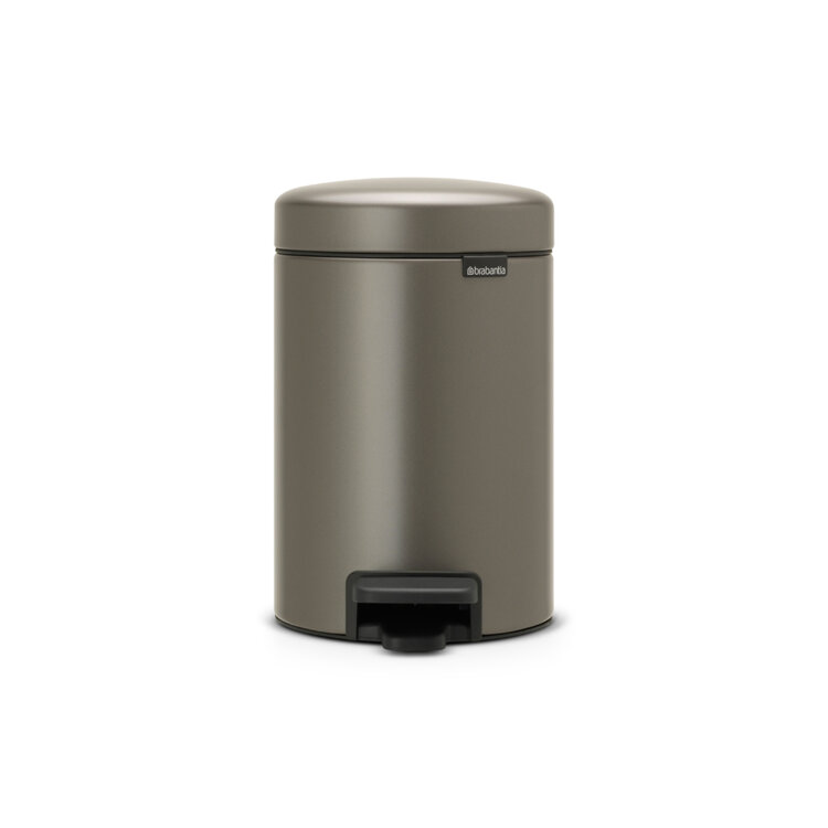 Brabantia Newicon Pedaalemmer 3L Platinum