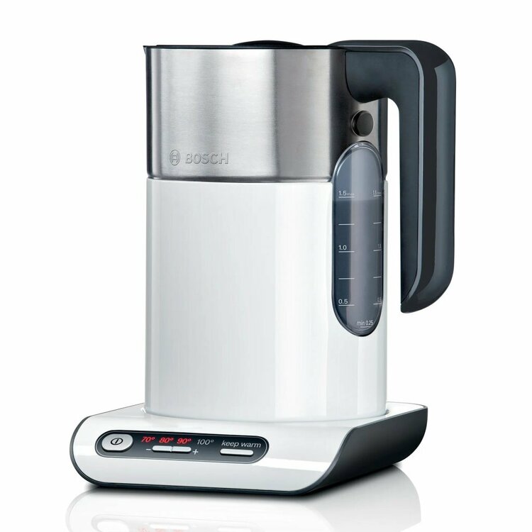 Bosch TWK8611P Styline Waterkoker 1.5L 2400W Wit