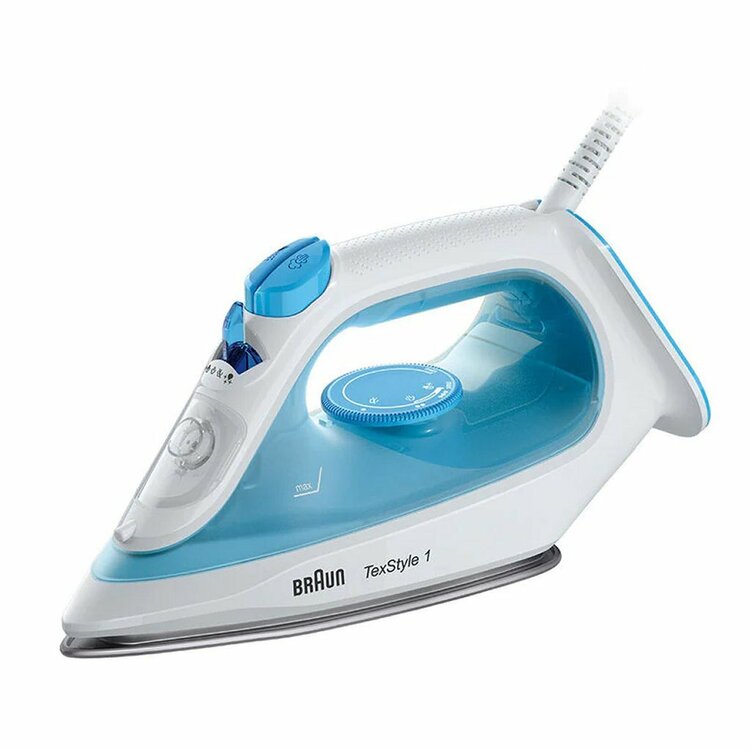 Braun SI 1050 BL TexStyle 1 Stoomstrijkijzer 2000W Blauw/Wit