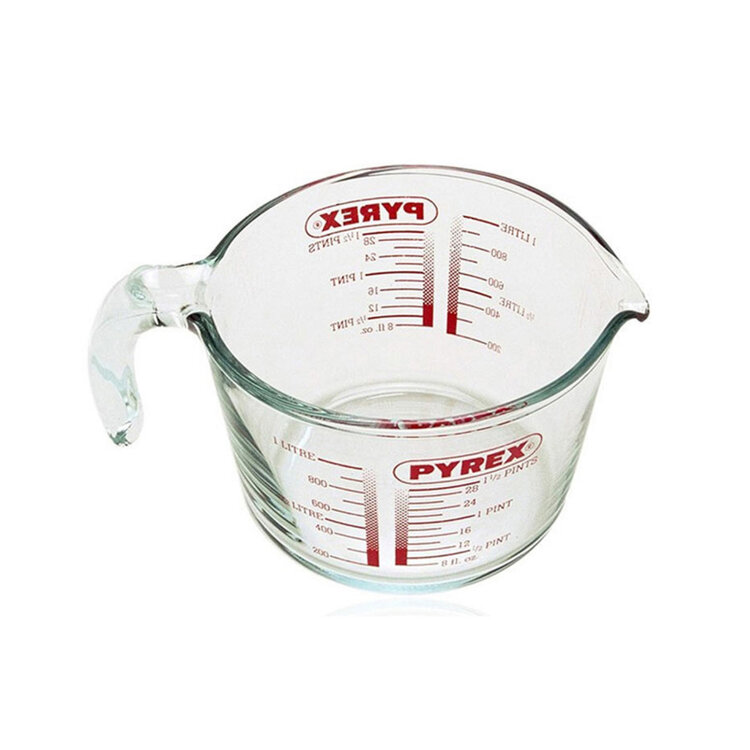 Pyrex Prep and Store Classic Glazen Maatbeker 1L