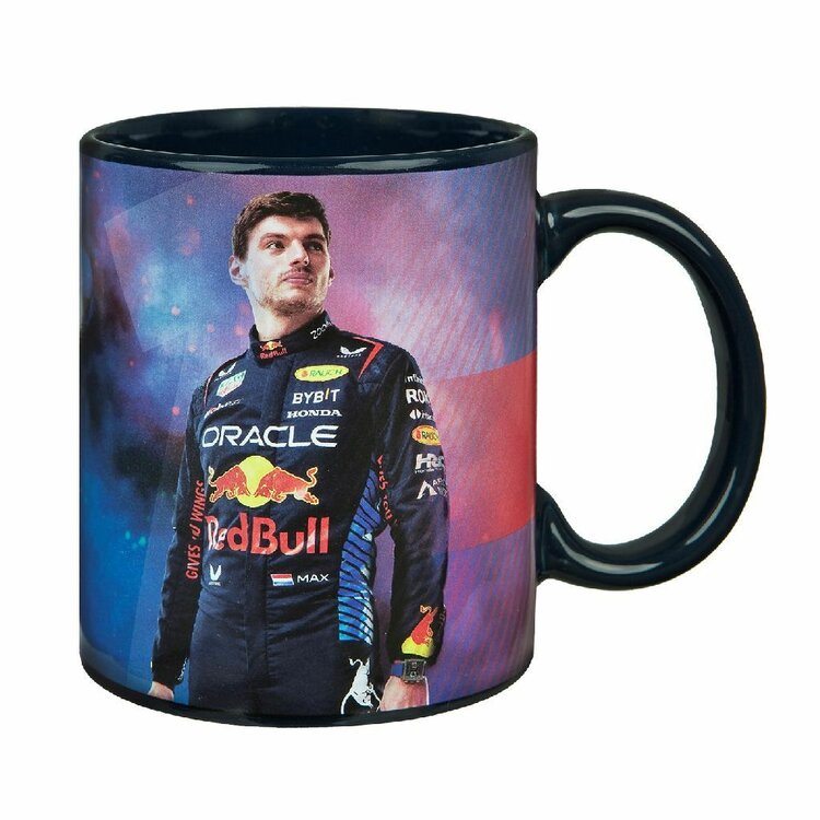 Mok Red Bull Max Verstappen 350 ml Zwart