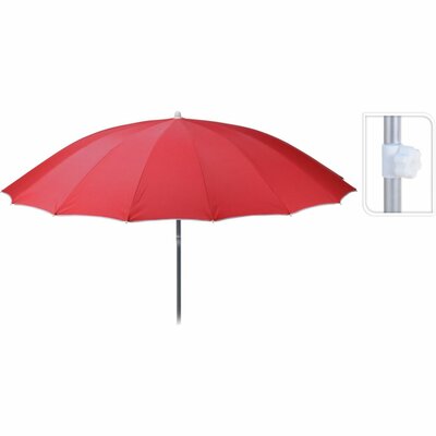 Tom Parasol Shanghai 240 cm Rood