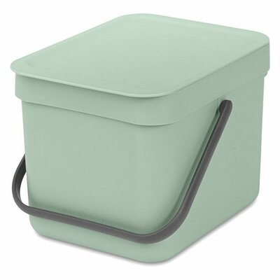 Brabantia Sort & Go Afvalemmer 6L Jade Groen