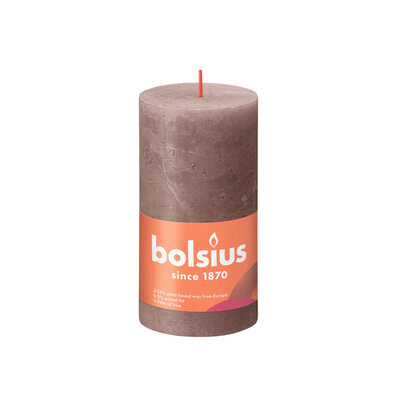 Bolsius Kaars 13x6,8 cm Taupe