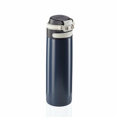 Leifheit 3275 Flip Isoleerbeker 600 ml Donkerblauw