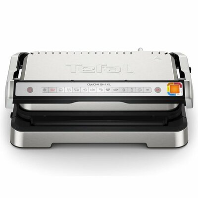 Tefal GC782D OptiGrill Intelligente Contactgrill RVS/Zwart