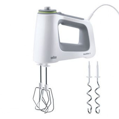 Braun HM5100WH Handmixer Wit/Grijs 750W