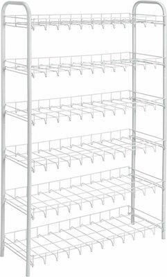 Tomado Metaltex Shoe 6 Schoenenrek Wit 64x23x104 cm  6 Verdiepingen