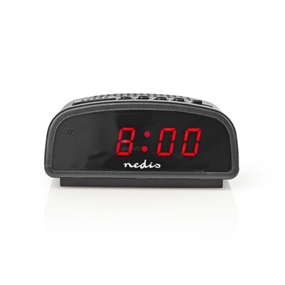 Nedis CLDK008BK Digitale Alarmklok Led Van 0,6